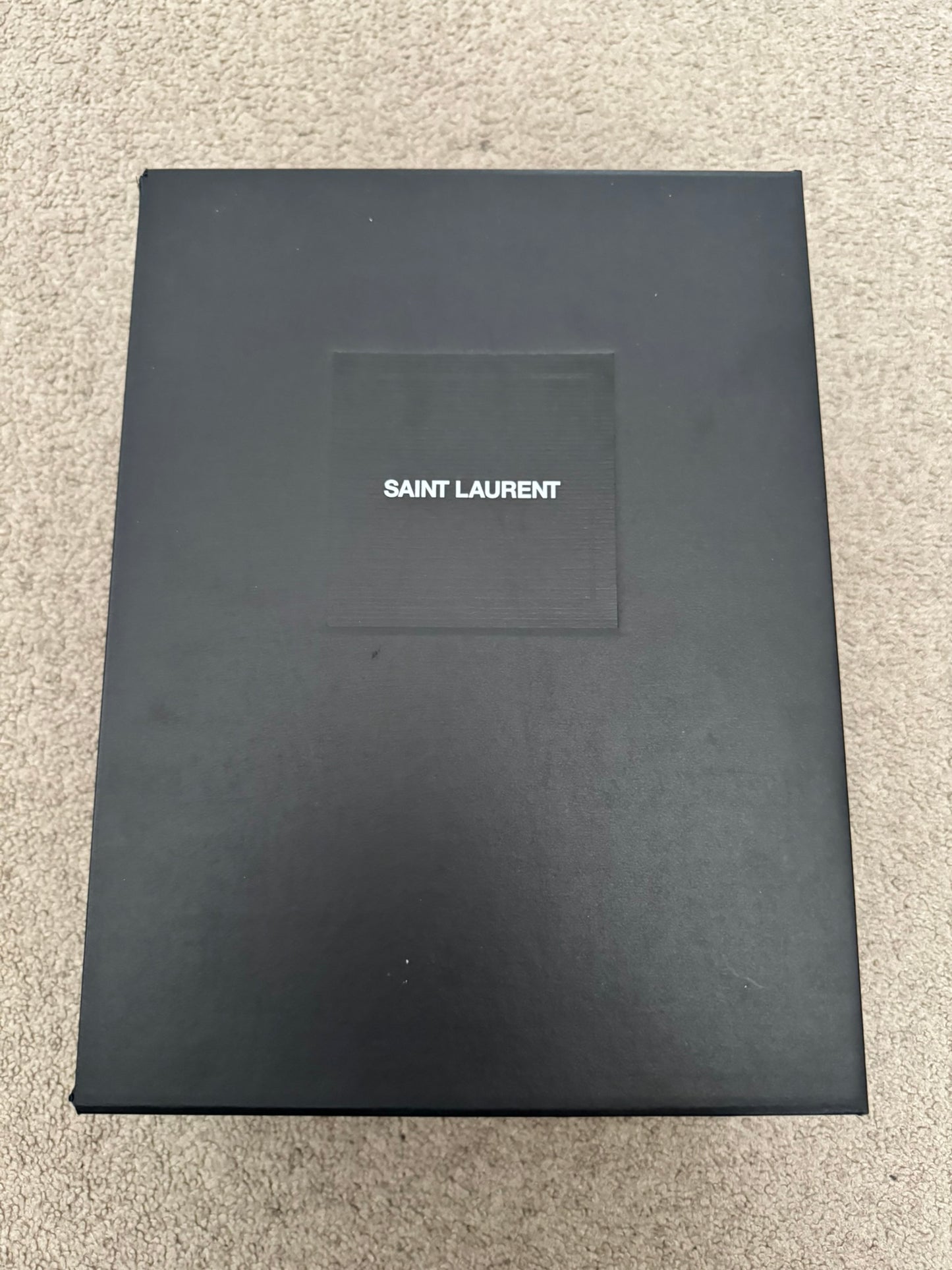 SS16 Saint Laurent by Hedi Slimane Black/White SL/10H High Top Sneakers