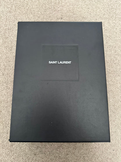 SS16 Saint Laurent by Hedi Slimane Black/White SL/10H High Top Sneakers