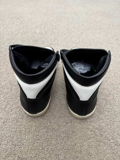 SS16 Saint Laurent by Hedi Slimane Black/White SL/10H High Top Sneakers