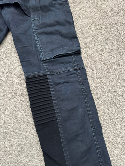 FW14 Rick Owens DRKSHDW Black Memphis Biker Denim Jeans