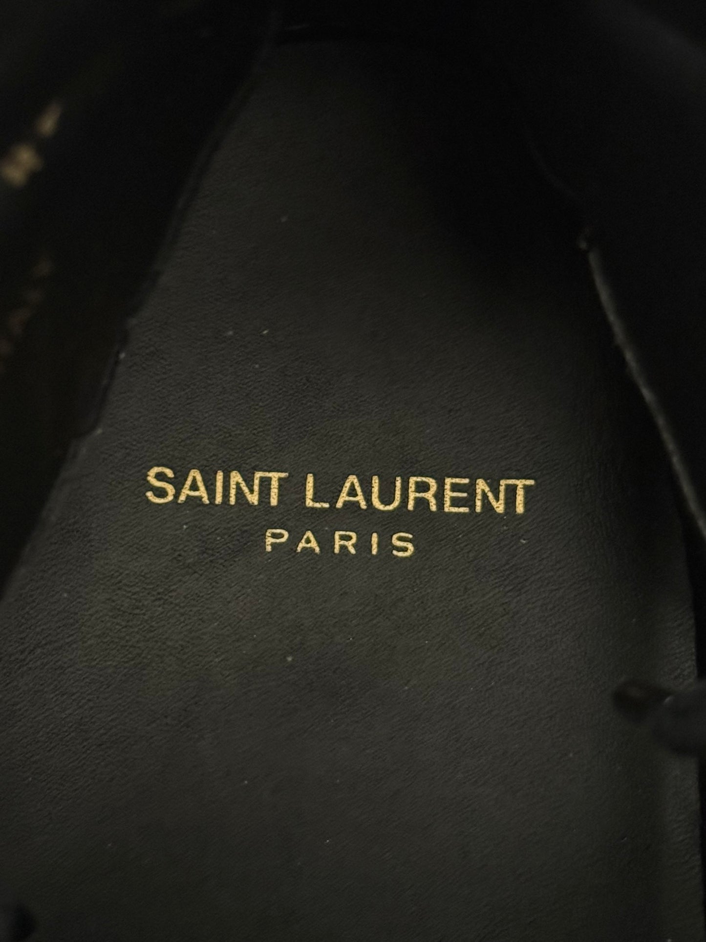 SS16 Saint Laurent by Hedi Slimane Black/White SL/10H High Top Sneakers