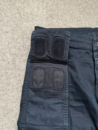FW14 Rick Owens DRKSHDW Black Memphis Biker Denim Jeans