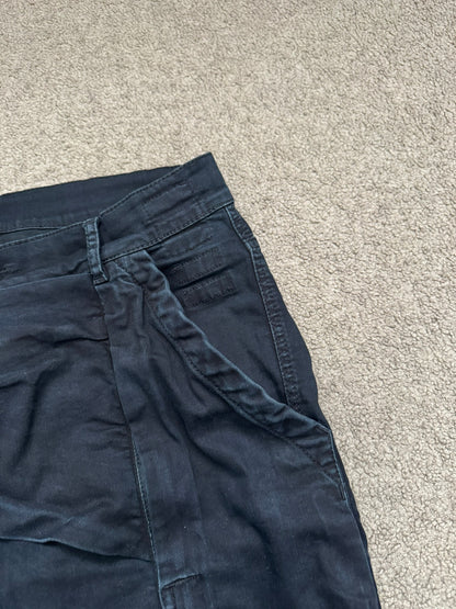 FW14 Rick Owens DRKSHDW Black Memphis Biker Denim Jeans