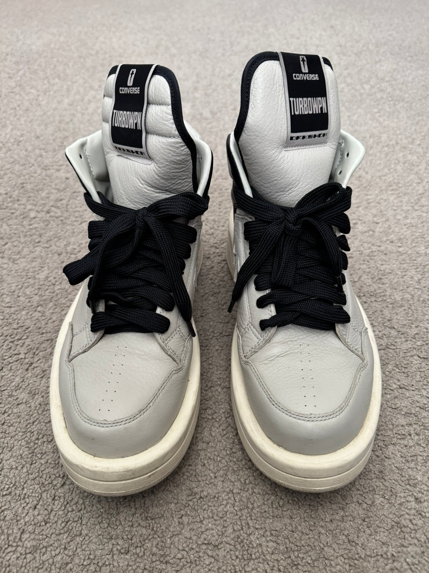 FW23 Rick Owens DRKSHDW x Converse TURBOWPN Mid Top Sneakers