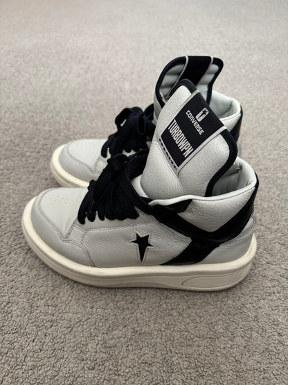 FW23 Rick Owens DRKSHDW x Converse TURBOWPN Mid Top Sneakers