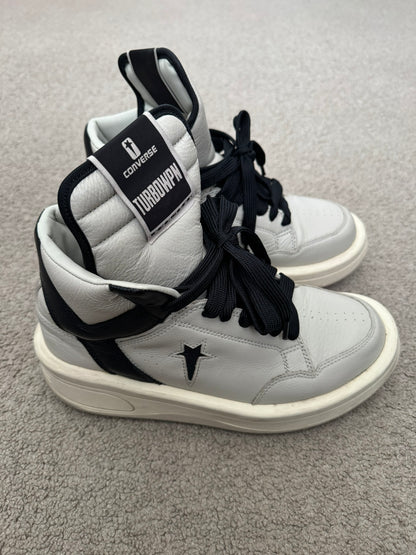 FW23 Rick Owens DRKSHDW x Converse TURBOWPN Mid Top Sneakers