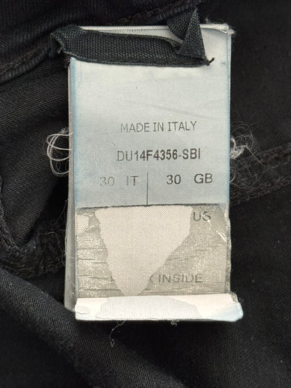 FW14 Rick Owens DRKSHDW Black Memphis Biker Denim Jeans