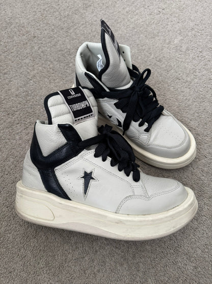 FW23 Rick Owens DRKSHDW x Converse TURBOWPN Mid Top Sneakers
