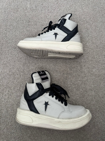 FW23 Rick Owens DRKSHDW x Converse TURBOWPN Mid Top Sneakers