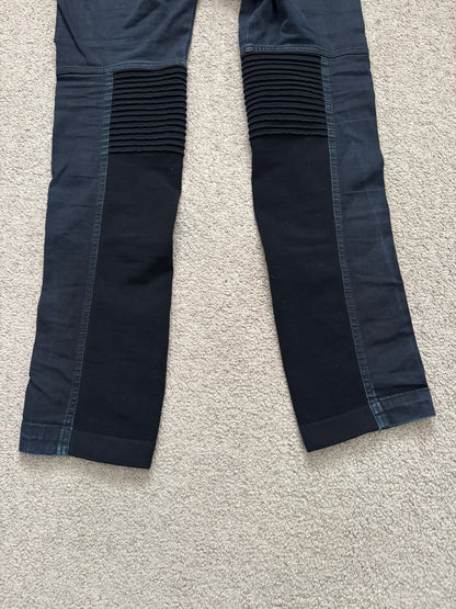 FW14 Rick Owens DRKSHDW Black Memphis Biker Denim Jeans