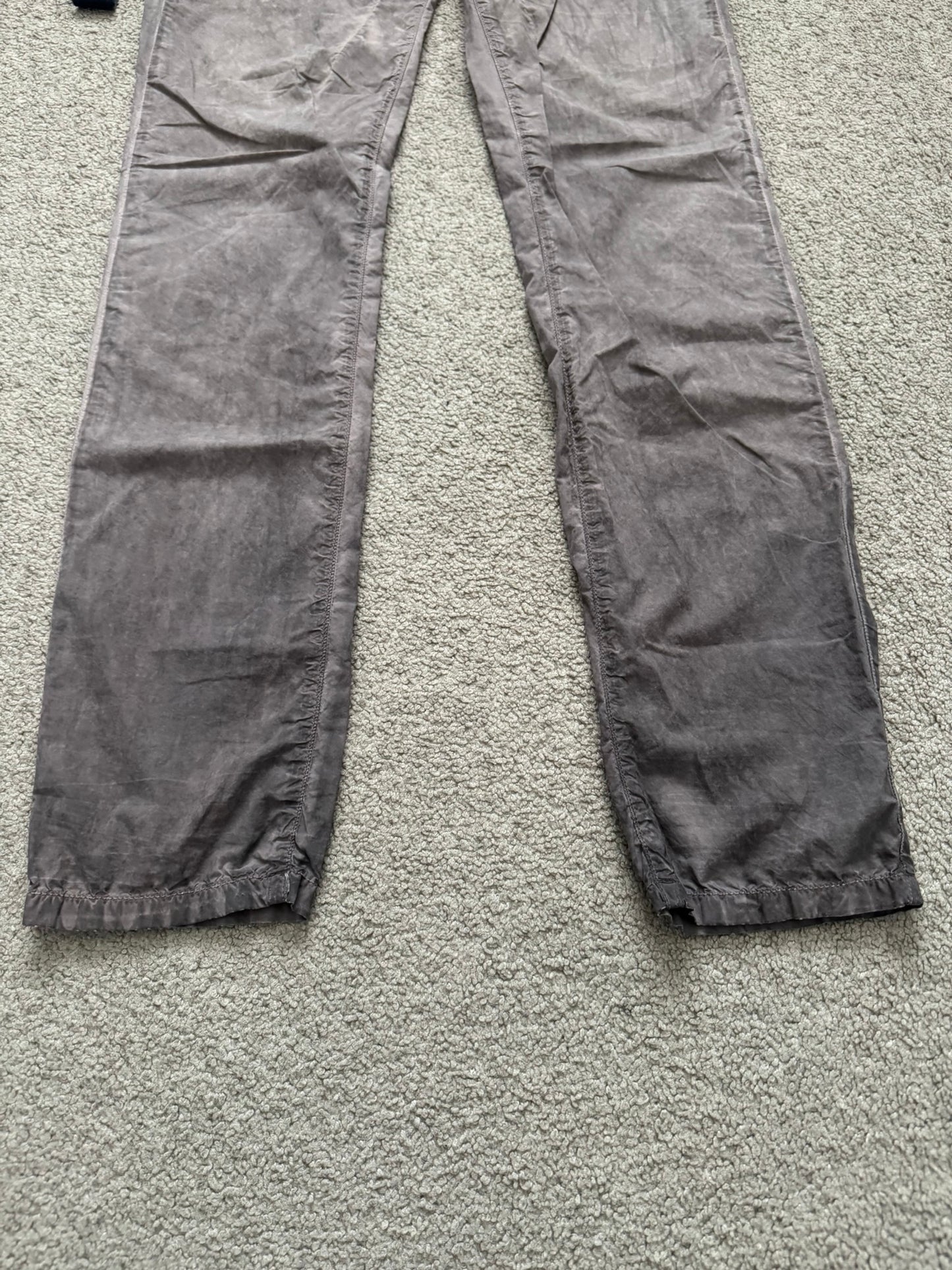 SS11 Rick Owens DRKSHDW Dark Dust Detroit Cut Poplin Pants
