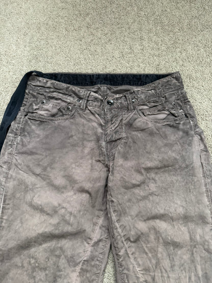 SS11 Rick Owens DRKSHDW Dark Dust Detroit Cut Poplin Pants