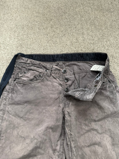 SS11 Rick Owens DRKSHDW Dark Dust Detroit Cut Poplin Pants