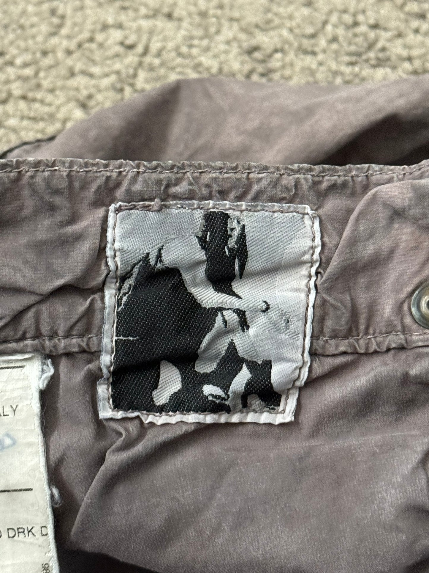 SS11 Rick Owens DRKSHDW Dark Dust Detroit Cut Poplin Pants