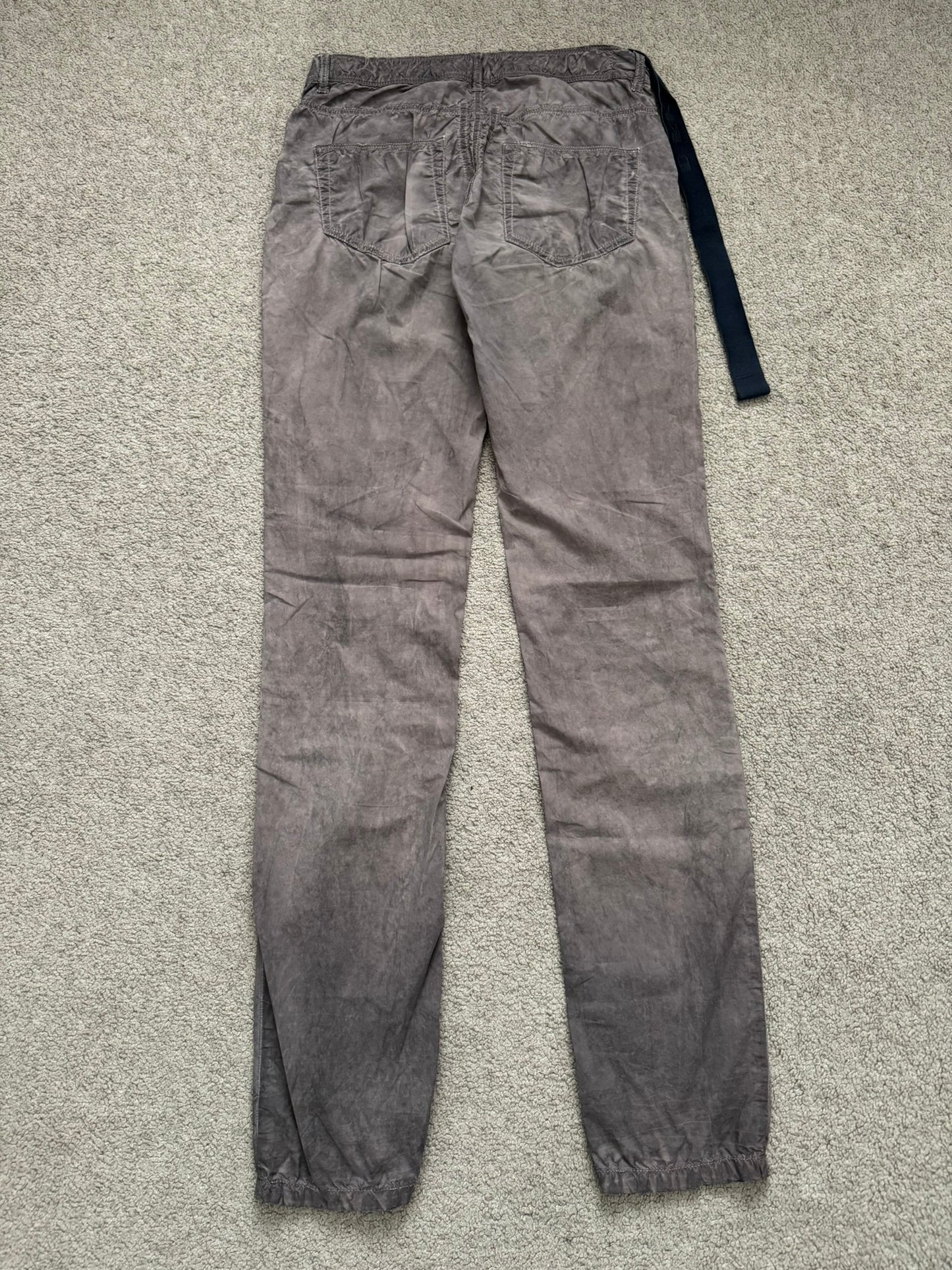 SS11 Rick Owens DRKSHDW Dark Dust Detroit Cut Poplin Pants