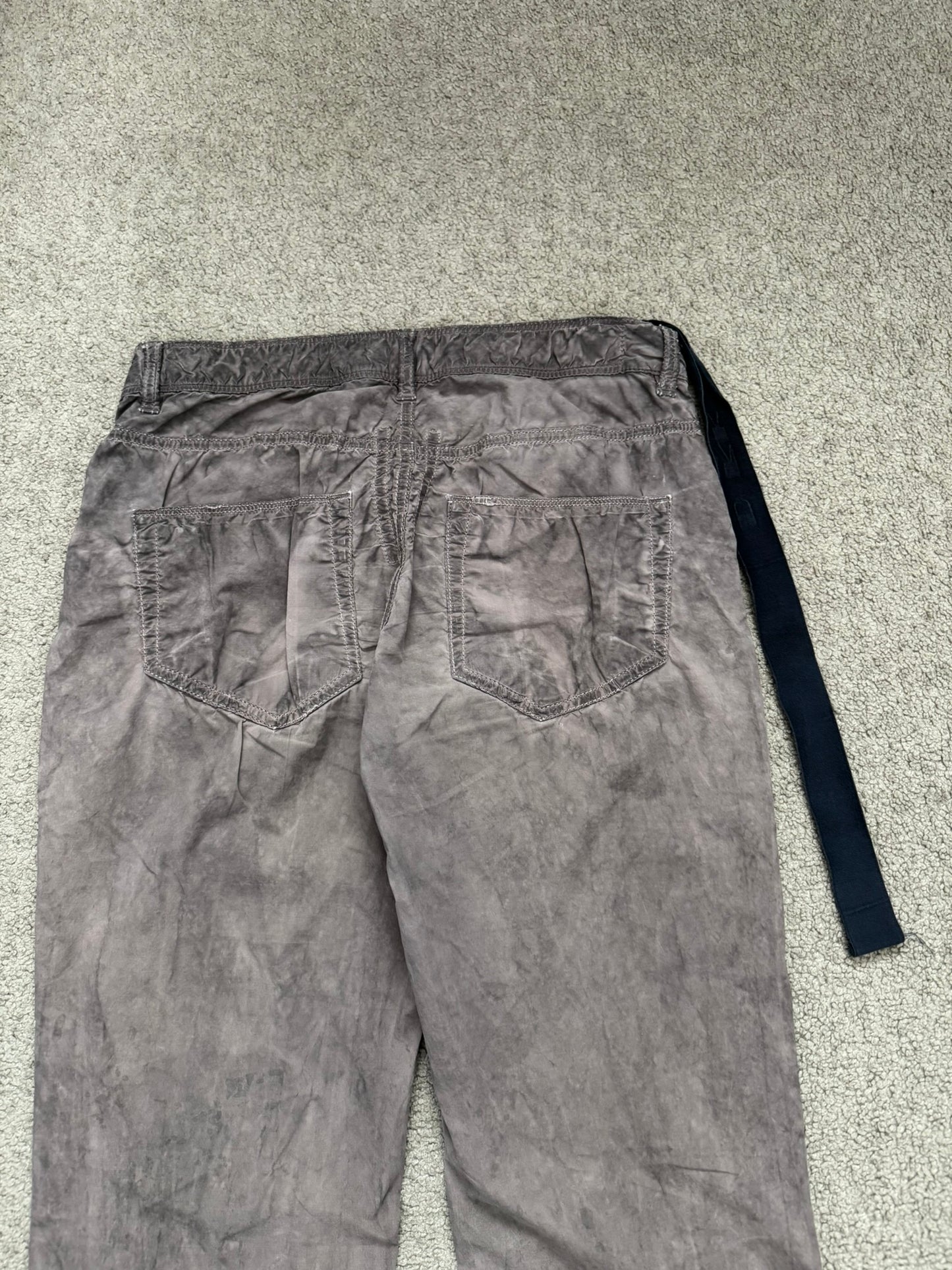 SS11 Rick Owens DRKSHDW Dark Dust Detroit Cut Poplin Pants