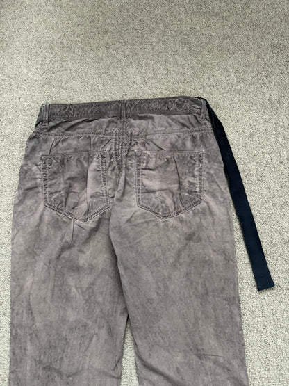 SS11 Rick Owens DRKSHDW Dark Dust Detroit Cut Poplin Pants