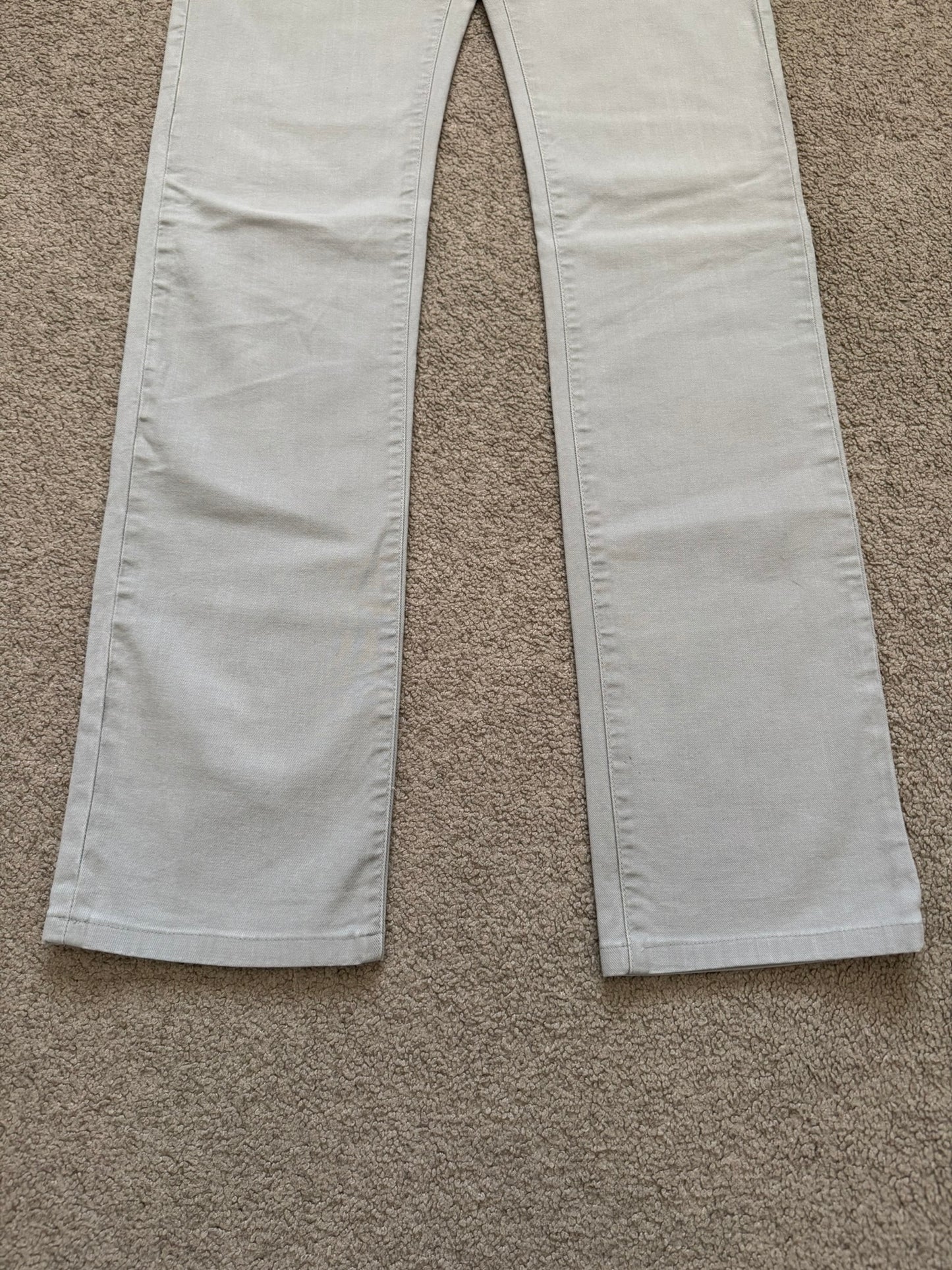 FW11 Dior Homme by Kris Van Assche Ice Blue Grey Denim Jeans