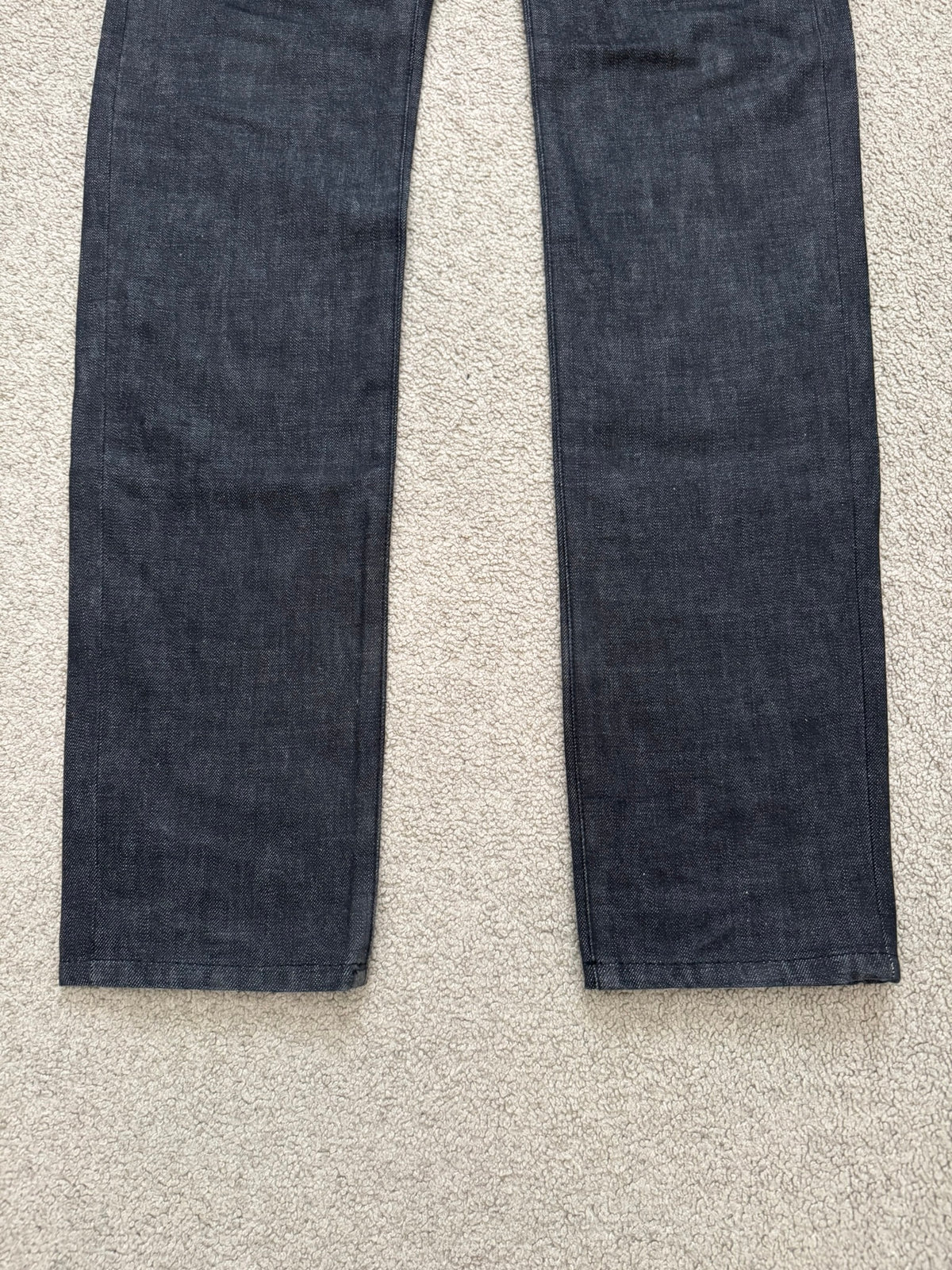 SS05 Dior Homme by Hedi Slimane MIJ Black Raw Denim Jeans