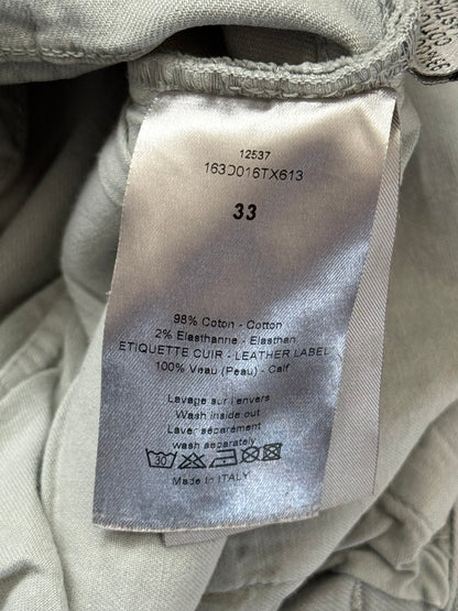 FW11 Dior Homme by Kris Van Assche Ice Blue Grey Denim Jeans