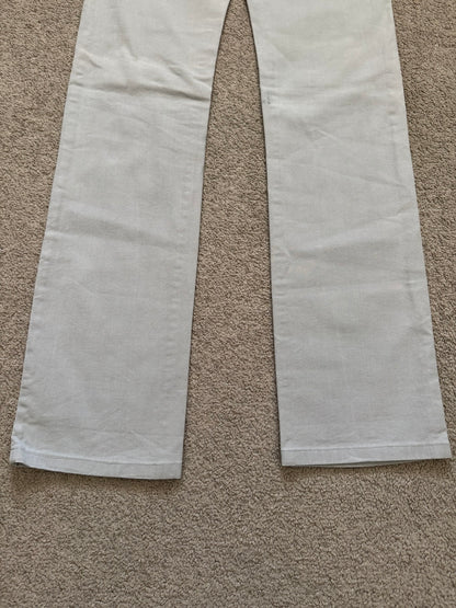 FW11 Dior Homme by Kris Van Assche Ice Blue Grey Denim Jeans