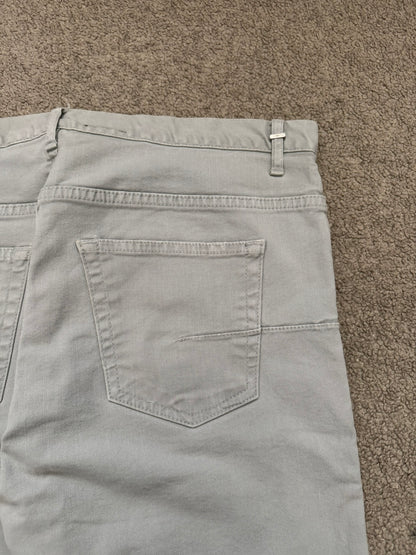 FW11 Dior Homme by Kris Van Assche Ice Blue Grey Denim Jeans