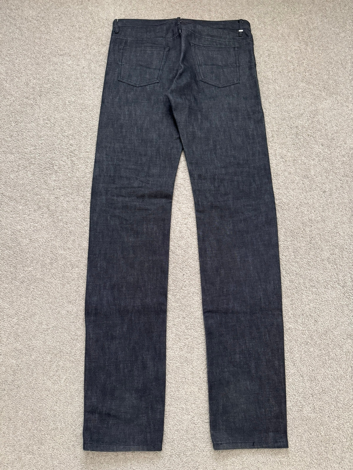 SS05 Dior Homme by Hedi Slimane MIJ Black Raw Denim Jeans