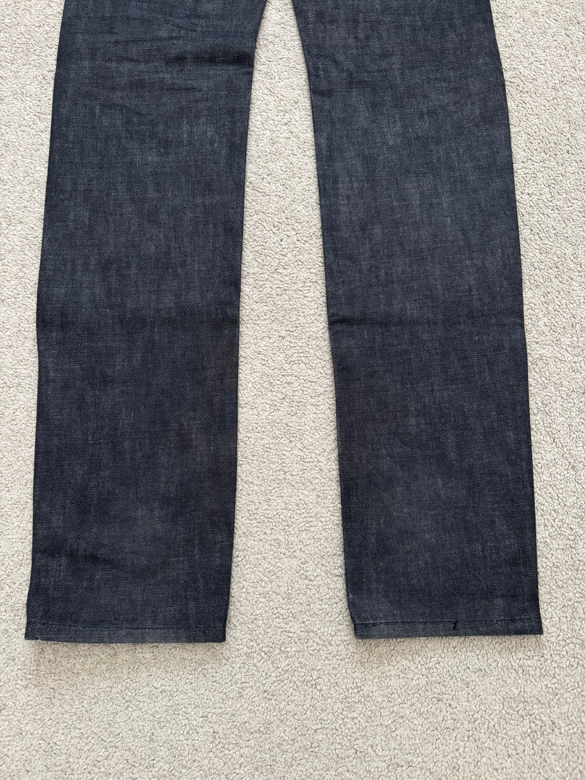 SS05 Dior Homme by Hedi Slimane MIJ Black Raw Denim Jeans
