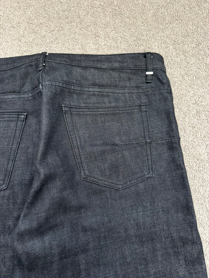 SS05 Dior Homme by Hedi Slimane MIJ Black Raw Denim Jeans