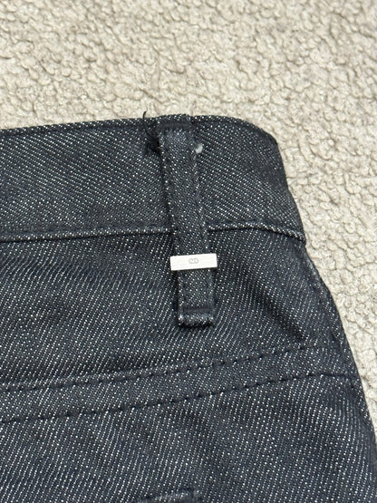 SS05 Dior Homme by Hedi Slimane MIJ Black Raw Denim Jeans