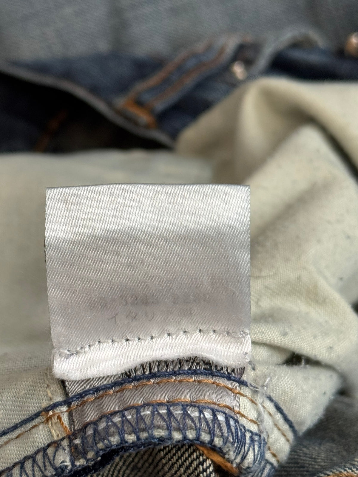 AW07 Dior Homme by Hedi Slimane "Jake" Denim Jeans