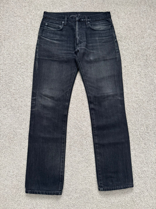AW05 Dior Homme by Hedi Slimane "In The Morning" Faded Denim Jeans