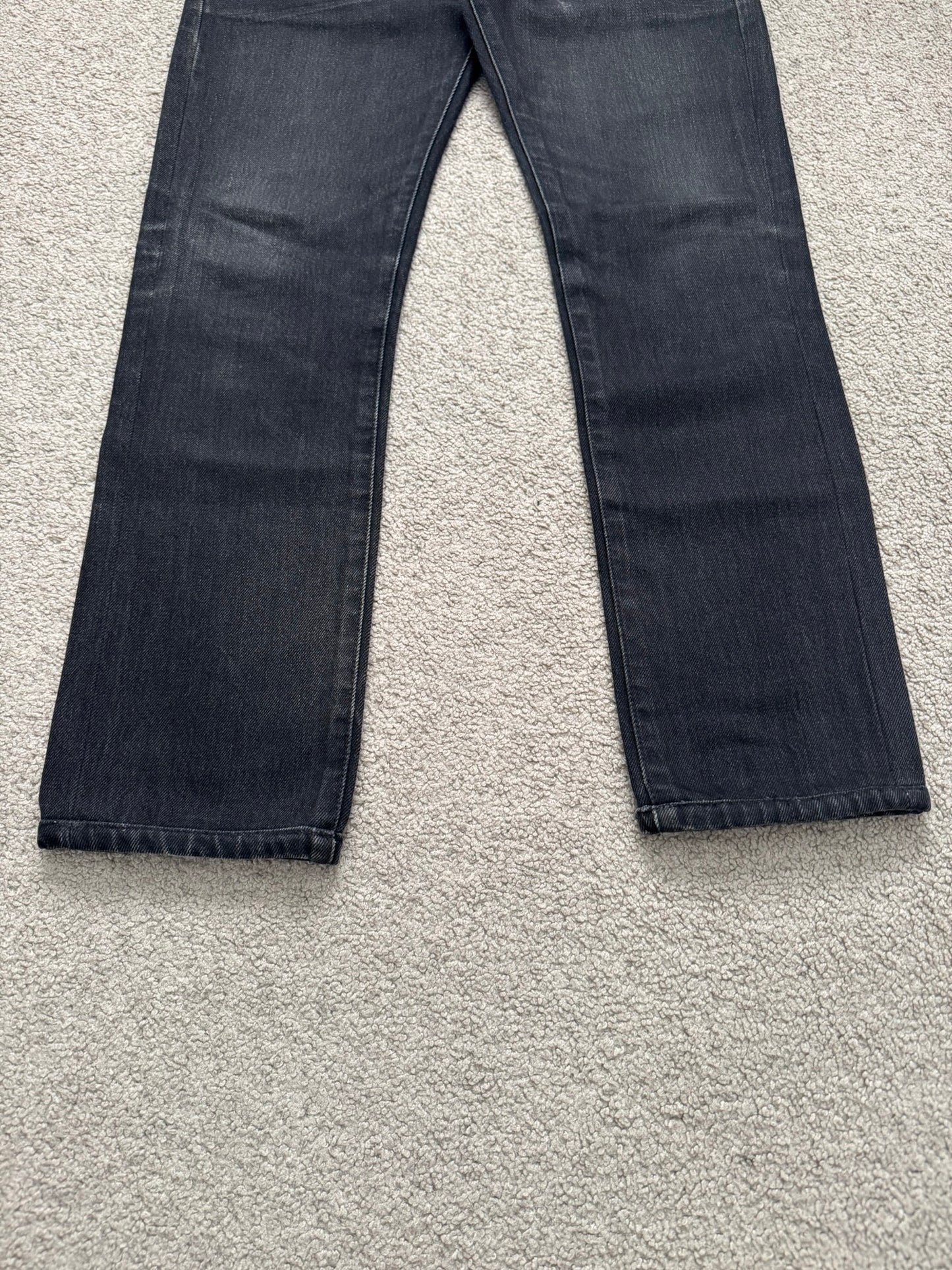 AW05 Dior Homme by Hedi Slimane "In The Morning" Faded Denim Jeans