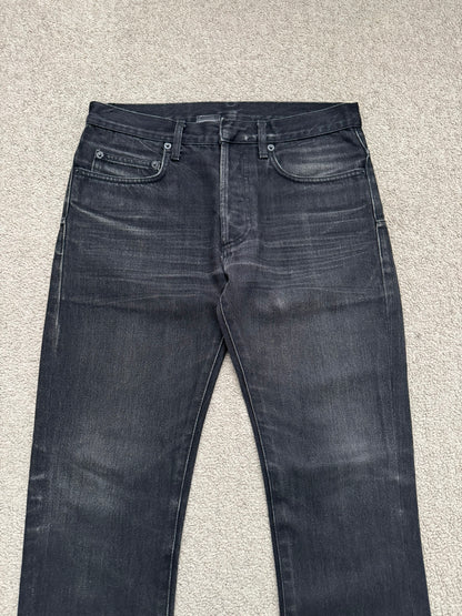 AW05 Dior Homme by Hedi Slimane "In The Morning" Faded Denim Jeans