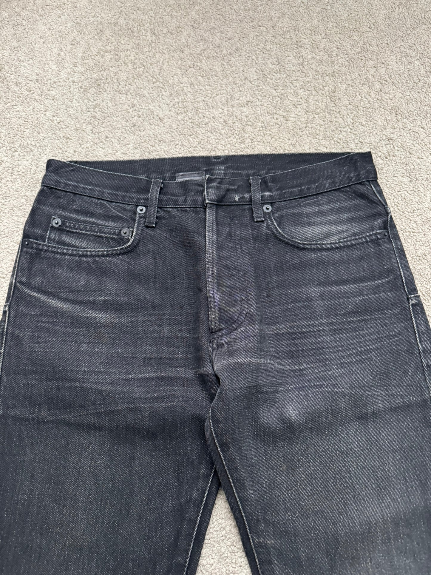 AW05 Dior Homme by Hedi Slimane "In The Morning" Faded Denim Jeans