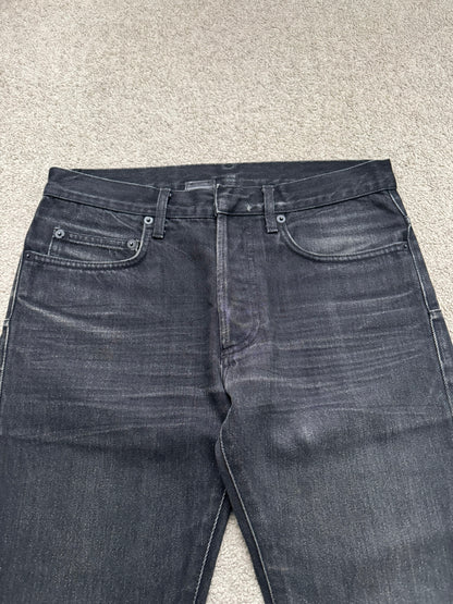 AW05 Dior Homme by Hedi Slimane "In The Morning" Faded Denim Jeans
