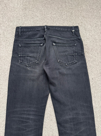 AW05 Dior Homme by Hedi Slimane "In The Morning" Faded Denim Jeans