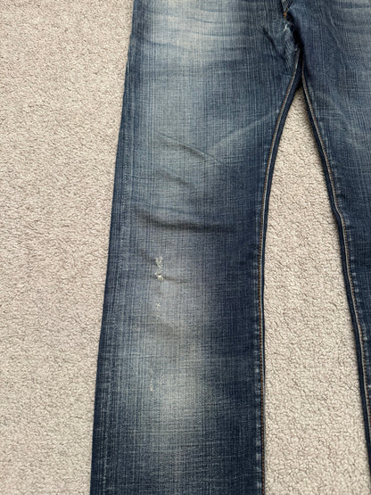 AW09 Dior Homme by Kris Van Assche "Basquiat" Jake Denim Jeans