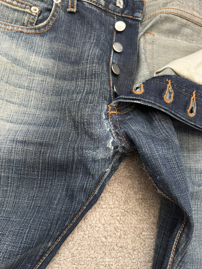 AW09 Dior Homme by Kris Van Assche "Basquiat" Jake Denim Jeans