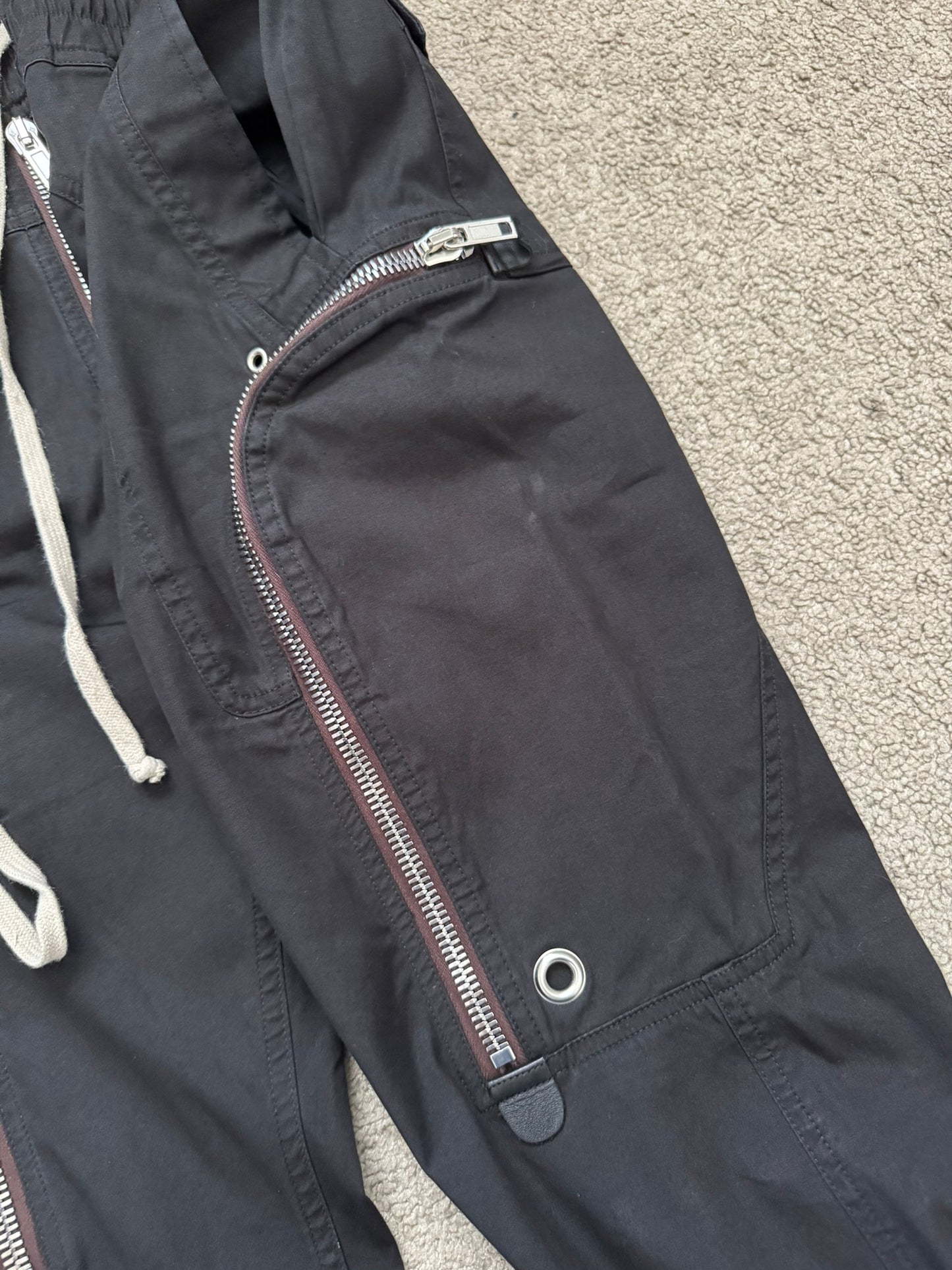 FW20 Rick Owens Mainline "Perfroma" Bauhaus Cargo Pants