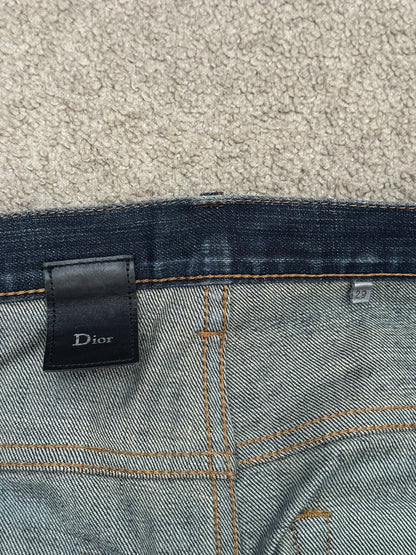 AW09 Dior Homme by Kris Van Assche "Basquiat" Jake Denim Jeans