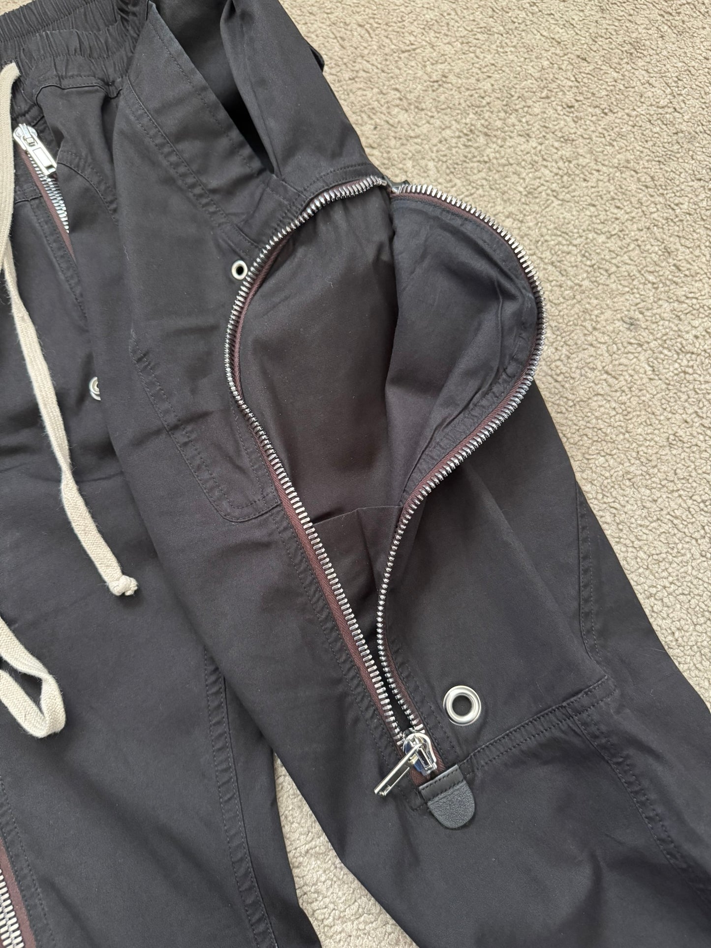 FW20 Rick Owens Mainline "Perfroma" Bauhaus Cargo Pants