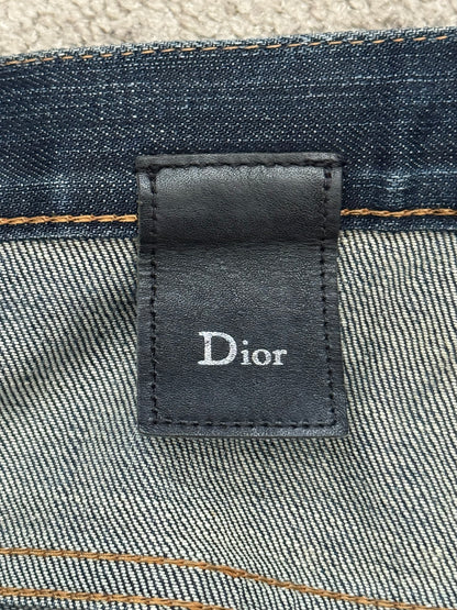 AW09 Dior Homme by Kris Van Assche "Basquiat" Jake Denim Jeans