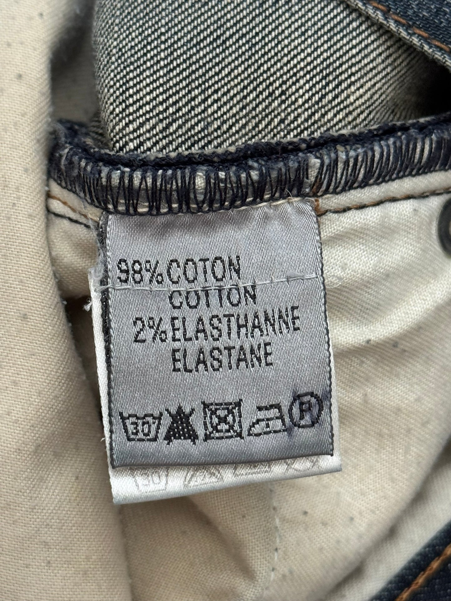 AW09 Dior Homme by Kris Van Assche "Basquiat" Jake Denim Jeans