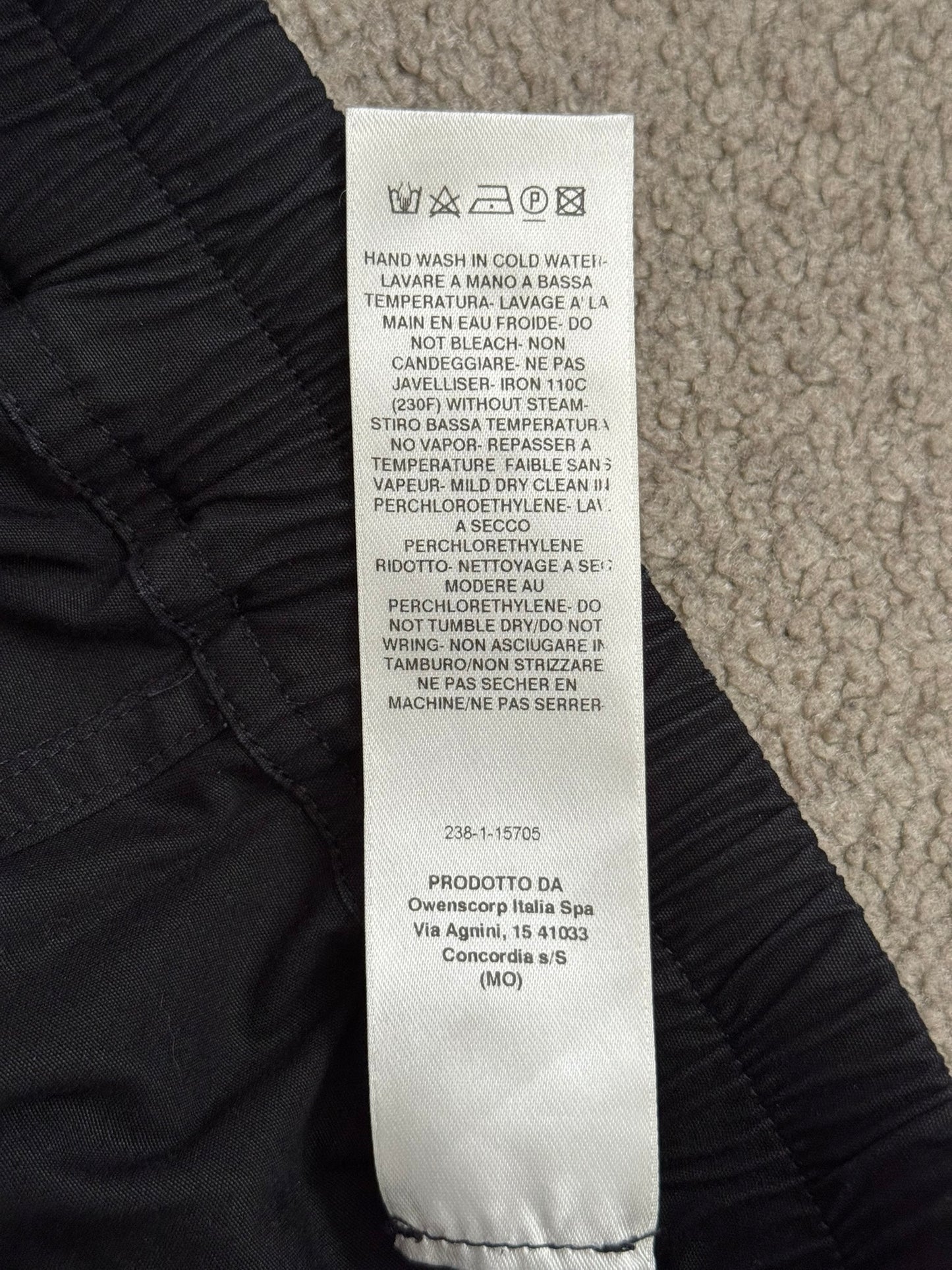 FW20 Rick Owens Mainline "Perfroma" Bauhaus Cargo Pants