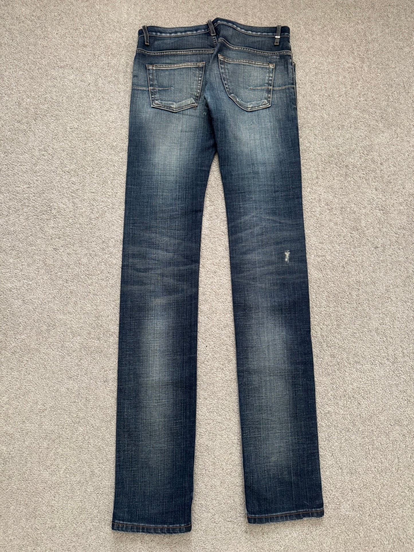 AW09 Dior Homme by Kris Van Assche "Basquiat" Jake Denim Jeans