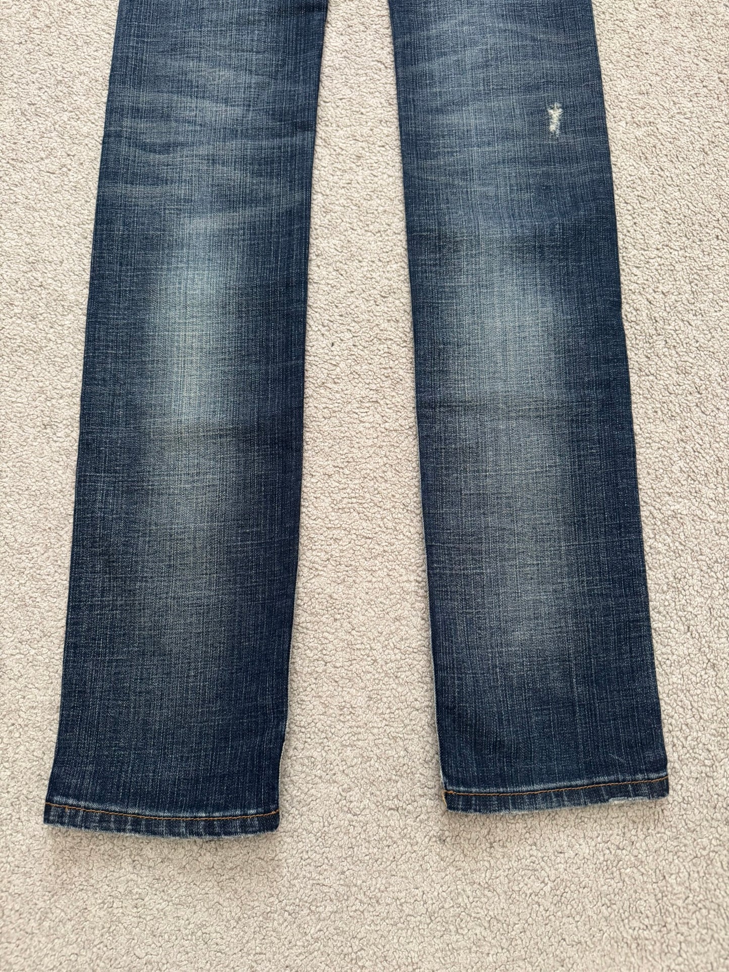 AW09 Dior Homme by Kris Van Assche "Basquiat" Jake Denim Jeans
