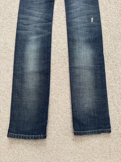 AW09 Dior Homme by Kris Van Assche "Basquiat" Jake Denim Jeans