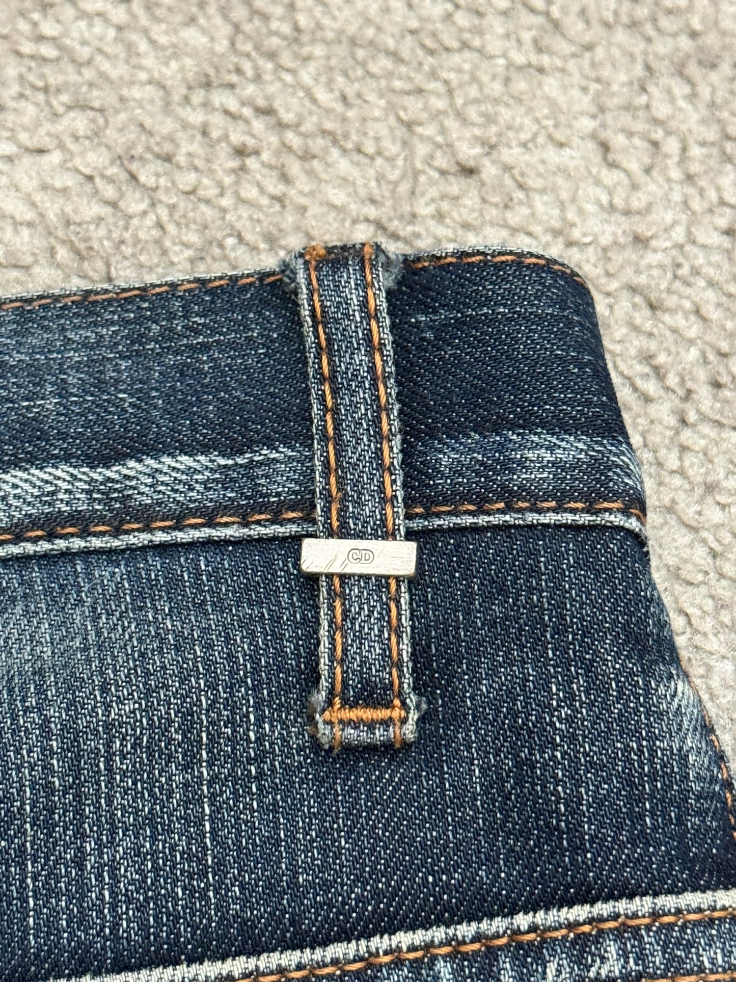 AW09 Dior Homme by Kris Van Assche "Basquiat" Jake Denim Jeans