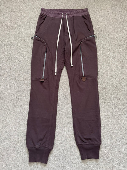 SS20 Rick Owens Mainline Blood Red Bauhaus Cargo Pants